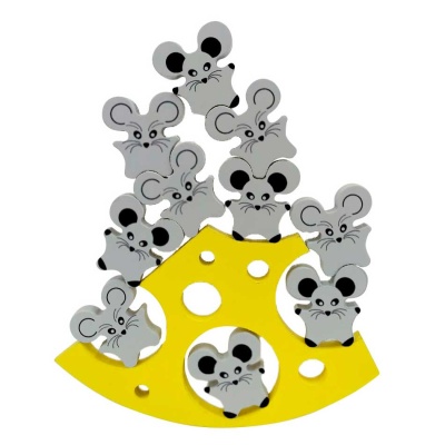 Игра настольная Балансир Мышиные качели Десятое Королевство 02382